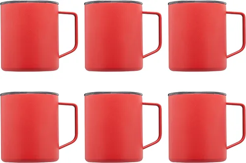 Vista 13 de Kenai - Tazas de viaje personalizadas con recubrimiento en polvo, 13.5 onzas, juego de 24, paquete personalizado a granel, doble pared, perfectas