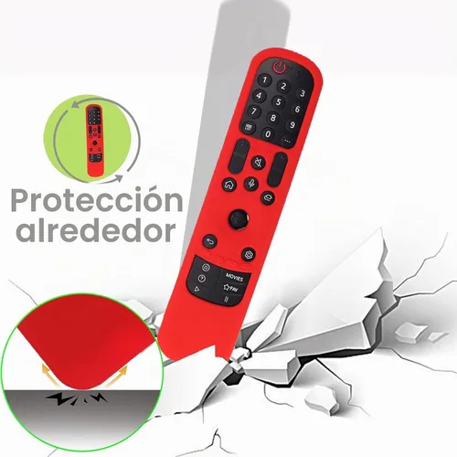 Vista 6 de Hi Color Funda de silicona para MR24GA/MR21GA/MR22GN/MR23GA Funda protectora compatible con LG Magic TV C2 C3 G3 OLED Remote Control Slicone Sleeve
