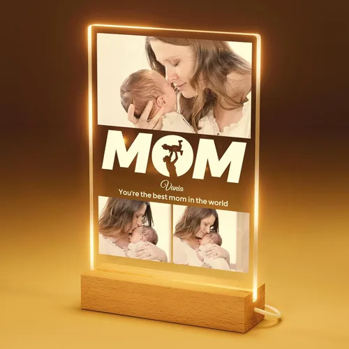 Vista 23 de Bemaystar Regalos personalizados para mamá para el día del padre, regalos personalizados para madres de hija, hijo, niños, regalo personalizado