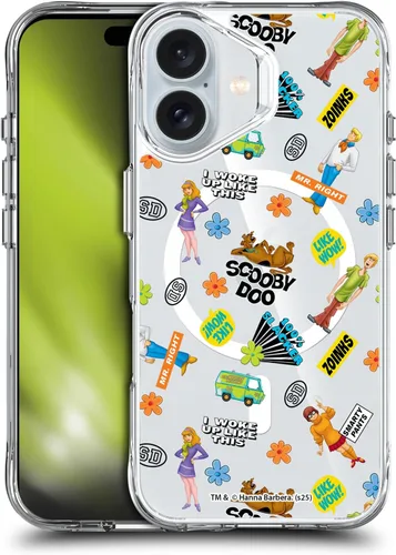 Vista 120 de Head Case Designs Funda con licencia oficial de Scooby-Doo Capture Character Art a prueba de golpes [protección de grado militar] compatible