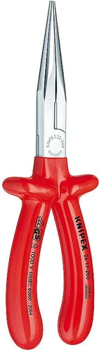 Vista 2 de KNIPEX Herramientas - Alicates de punta larga con cortador, 1000 V aislados (2618200SBA), amarillo