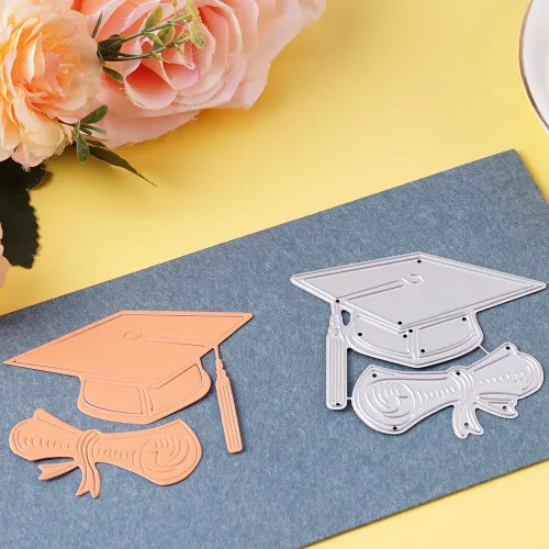 Vista 2 de Die Cuts - Plantillas para hacer tarjetas de papel, plantillas para hacer tarjetas de papel, plantillas para hacer tarjetas de fiesta de graduación