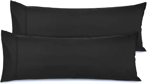 Vista 116 de Nestl - Juego de 2 fundas de almohada de microfibra azul playa tamaño Queen, 20 x 30 pulgadas