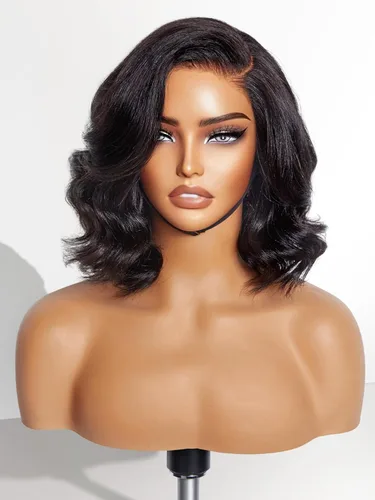 Vista 30 de Luvme Hair Ultra Confortable, de Colocación Rápida y Fácil, Corte Pixie Corto con Flequillo de 12.7 cm, con Tapa de Algodón Amistosa con la Piel