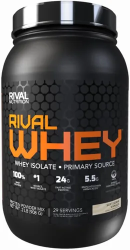 Vista 11 de Rival Nutrition Rival Whey Protein Powder (Cereal Toast de Canela, 2 lb)