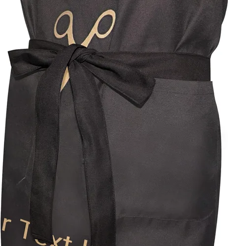 Vista 6 de Delantal unisex personalizado para peluqueros – bata ajustable para estilista – Regalos personalizados