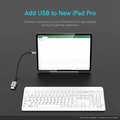 Vista 4 de Tek Styz - Adaptador USB-C USB 3.0 compatible con Google Pixel 4a 5G OTG tipo C/PD macho USB 3.0 hembra. (5 Gbps)