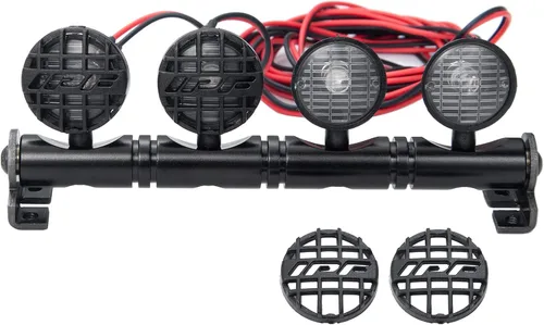 Vista 3 de RC-Hub LED Lámpara de techo Barra de luces 4 LED para 1/10 RC Crawler Car SCX10