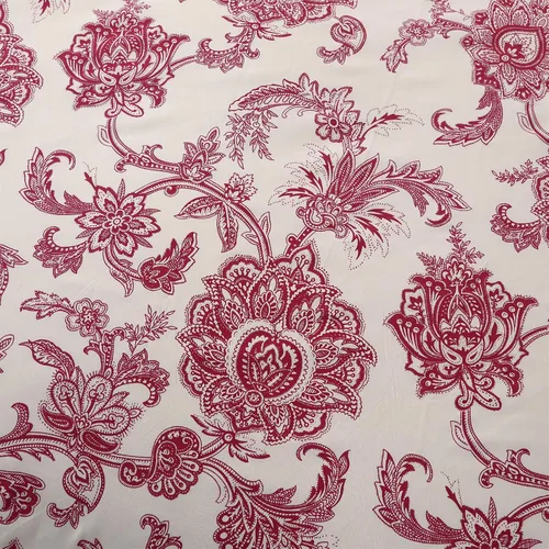 Vista 45 de ABREEZE Juego de funda de edredón tamaño individual con cierre de botón, 100% algodón egipcio, juego de ropa de cama floral de granja, color rosa, 3