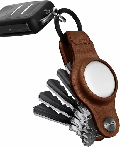 Vista 13 de KeySmart Air - Llavero para AirTag, compatible con Apple AirTag, llavero organizador de llaves, llavero
