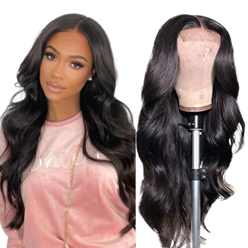 Vista 15 de Peluca negra Kinkycurly con borde 4C, cabello humano 4x4 HD encaje afro rizado cierre peluca para mujeres negras encaje precortado sin pegamento