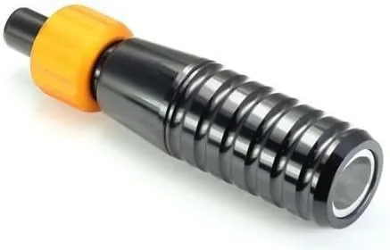 Vista 2 de Cheyenne Hawk Tattoo Machine Grip Sleeve ajustable, 0.866 in, color negro