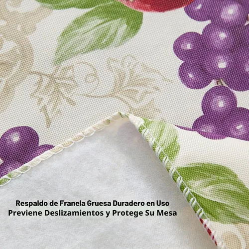 Vista 8 de Newbridge - Manteles de vinilo con franela para interior o exterior de patrones novedosos