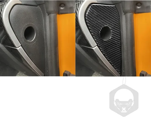 Vista 3 de NVCNX Real Premium - Adhesivo de fibra de carbono compatible con Ford Mustang GT 2015-2023 2016 2017 2018 2019 2020 2021 2022 para salpicadero
