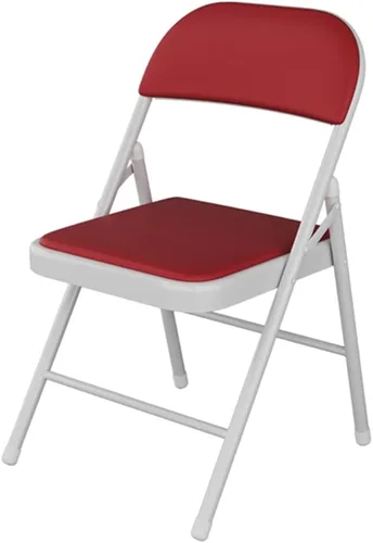 Vista 10 de Sillas plegables muebles simple metal silla de conferencias casero restaurante comedor silla oficina ordenador silla