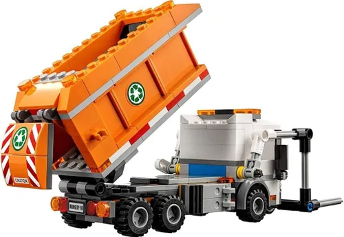 Vista 4 de Camión de basura LEGO City 60118