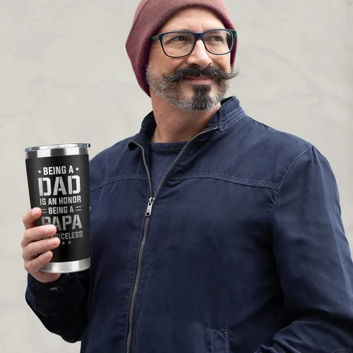Vista 4 de KATLADIZ Regalos para papá de hija, hijo, día del padre, regalos de cumpleaños para papá, regalo del día del padre para papás, regalo de Navidad