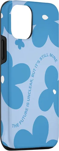 Vista 3 de iPhone 12/12 Pro The Summer I Turned Pretty - Vintage Daisy - Funda azul