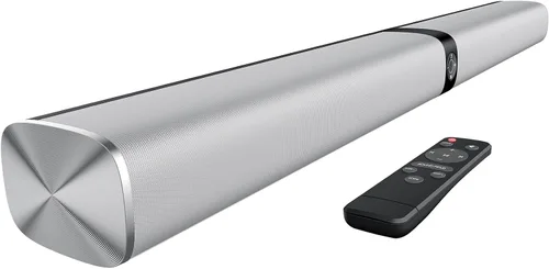 Vista 8 de Barra de sonido para Smart TV, barra de sonido de 80 W con conexión Bluetooth/ARC/Opt/AUX, aumento de volumen automático, 3 modos de ecualizador