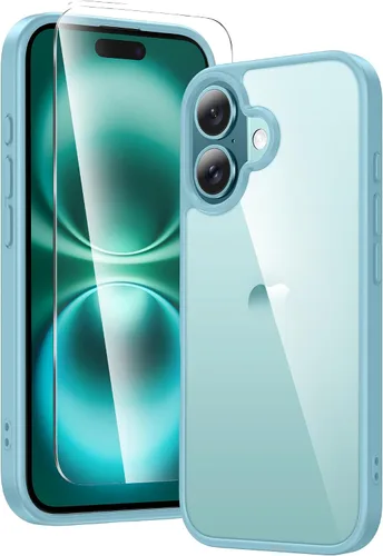 Vista 119 de FNTCASE para iPhone Air Case Clear: Fundas magnéticas para teléfono con protector de pantalla a prueba de caídas, compatibles con Magsafe, delgadas