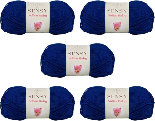Vista 12 de Sensy Softee Hilo para Bebé, 3.5 oz, 275 yardas, Gauge 3 Light (Almendra)