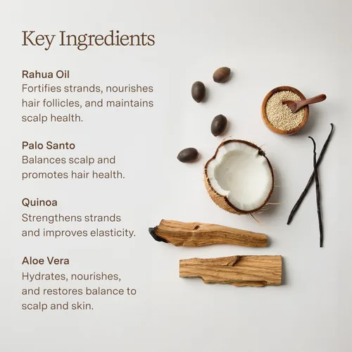 Vista 5 de Rahua Champú clásico para el cabello, 9.3 onzas líquidas, champú con ingredientes orgánicos para mujeres y hombres
