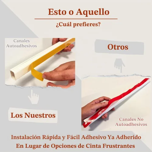 Vista 6 de Cubiertas de Cable Beige Ocultadores de Cables - Ocultador de Cables de 157 pulgadas para TV Montada en Pared, Cubierta de Cable de Pared Ocultador