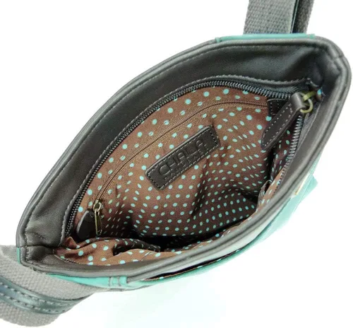 Vista 5 de Chala Swing - Bolso cruzado para teléfono en dos tonos (solo bolsa)