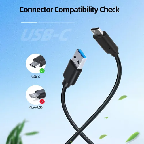 Vista 2 de Cable de carga de 3.3 pies compatible con LG K10 K4 K7 K8 Leon Lucid Mach Nexus 4 5 5X