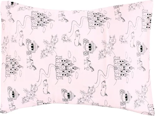 Vista 32 de Hudson Baby Funda de almohada unisex de algodón para bebé, Animal Adventure, talla única