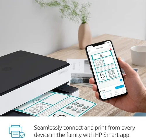 Vista 7 de HP ENVY 6075 Impresora inalámbrica todo en uno, incluye 2 años de tinta entregada, impresión móvil, escaneo y copia (8QQ97A)