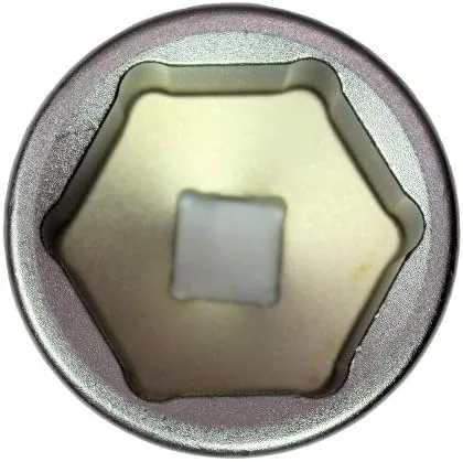 Vista 6 de PT Auto Warehouse OFW-FO5830-27MM - Llave de cambio de aceite del motor con enchufe de 1.063 in