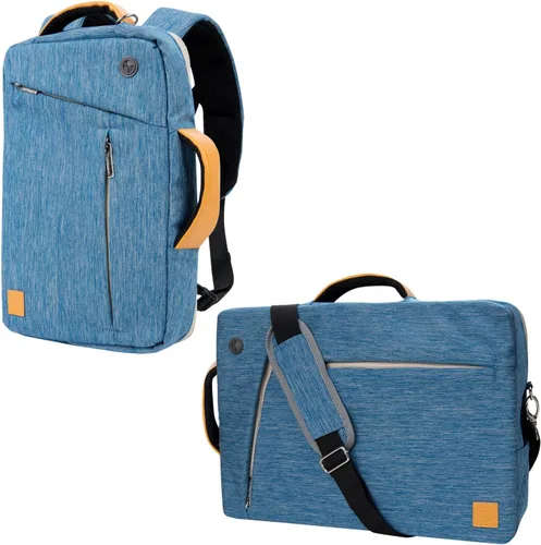 Vista 10 de Vangoddy Slate 3-en-1 Universal 10 12-inch Covertible Laptop Messenger Bag (Gris)