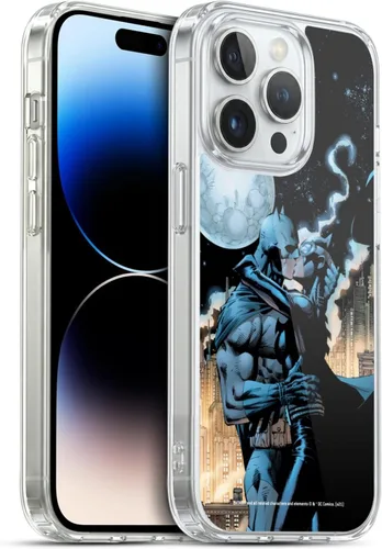 Vista 163 de Head Case Designs Funda de gel Hush con licencia oficial de Batman DC Comics #608 (protección de grado militar) compatible con Apple iPhone 7