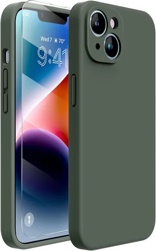 Vista 106 de Miracase Funda ultradelgada diseñada para iPhone SE 2022 (3ª generación)/iPhone SE 2020 (2ª generación)/iPhone 7/iPhone 8 con protector de pantalla