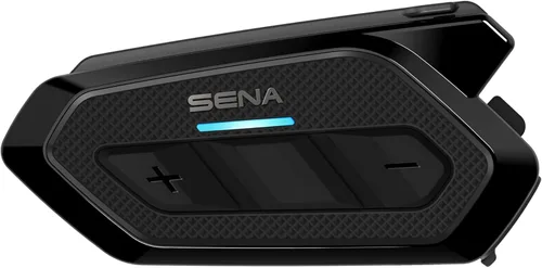 Vista 9 de Sena - Sistema de comunicación de malla para motocicleta de perfil bajo, paquete doble, color negro, 2
