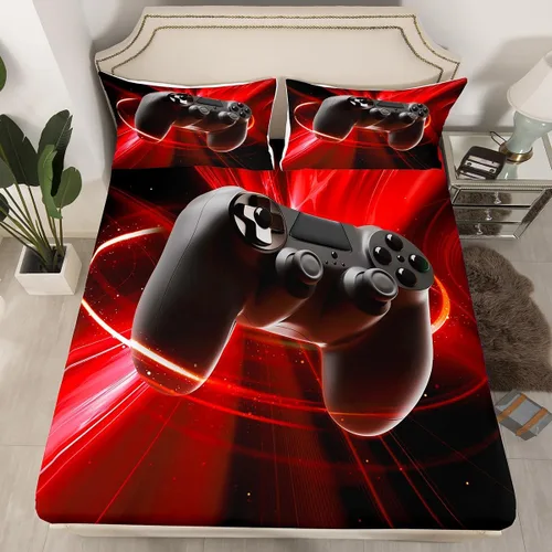 Vista 30 de Ropa de cama de 2 piezas, estilo rústico de granja, juego de ropa de cama para adolescentes y adultos, sábanas bajeras, ropa de cama ajustable