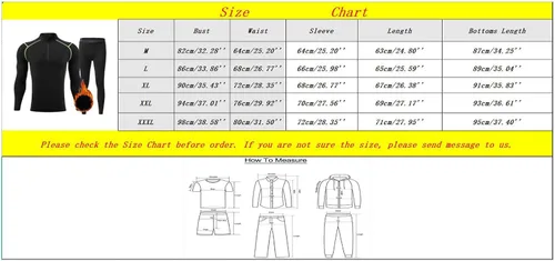 Vista 6 de Conjunto de ropa interior térmica para hombre, conjunto de sudadera de forro polar y pantalones largos de forro polar, cálido de secado rápido, capa