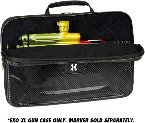 Vista 2 de HK Army Estuche para marcadores Exo XL - Fibra de Carbono Negro