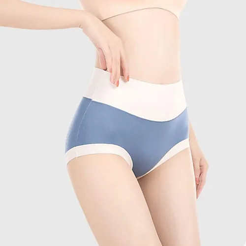 Vista 7 de Ropa interior para mujer de cintura alta, bragas suaves y transpirables para mujer (paquete de 34)