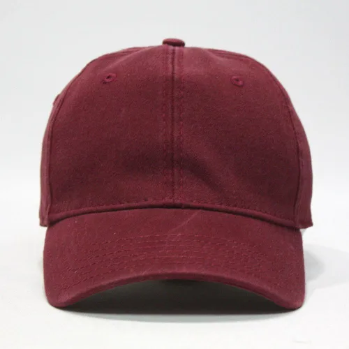 Vista 2 de The Vintage Year Algodón con malla de aire de poliéster elástico Back Flex Six Panel Gorra de béisbol A-flex Granate