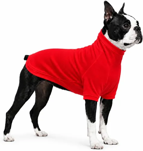 Vista 28 de Lovelonglong Sudadera para perro, otoño, invierno, clima frío, camisetas para perros pequeños, medianos y grandes, ropa de chihuahua, color negro, XS