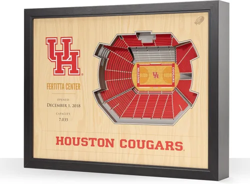 Vista 19 de YouTheFan NCAA Arte de Pared StadiumView de 25 Capas