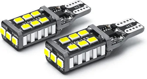 Vista 6 de Xotic Tech - 2 bombillas LED estroboscópicas de retroceso T15 921 Canbus sin errores, xenón 6000 K