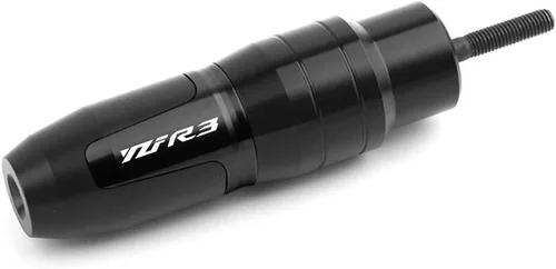 Vista 5 de Para YZF-R3 YZFR3 YZF R3 motocicleta CNC Marcos Escape Slider Protección Crash Pad con logo