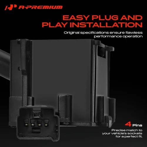 Vista 4 de A-Premium - Palanca de interruptor multifunción para limpiaparabrisas Compatible con Chrysler Town & Country 2001-2007, para Voyager 2001-2003