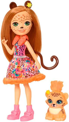 Vista 7 de Enchantimals Hixby - Muñeca erizo (6 pulgadas) y figura de animal puntero