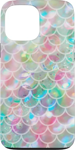 Vista 23 de Funda para iPhone 16 Mermaidcore Aesthetic Scales Ombre Pastel Sirencore