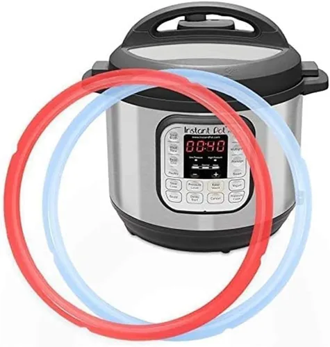 Vista 6 de Anillo de sellado de silicona para olla instantánea de 8 cuartos de galón, silicona de grado alimenticio para olla a presión Instant Pot de 8