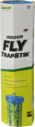 Vista 2 de RESCUE! Fly TrapStik - Trampa para moscas colgante para interiores, paquete de 6